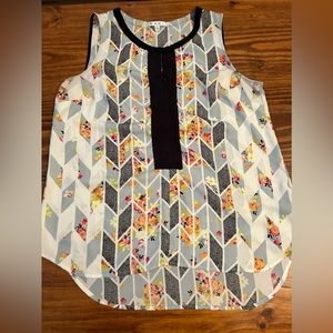 Floral Sleeveless Top